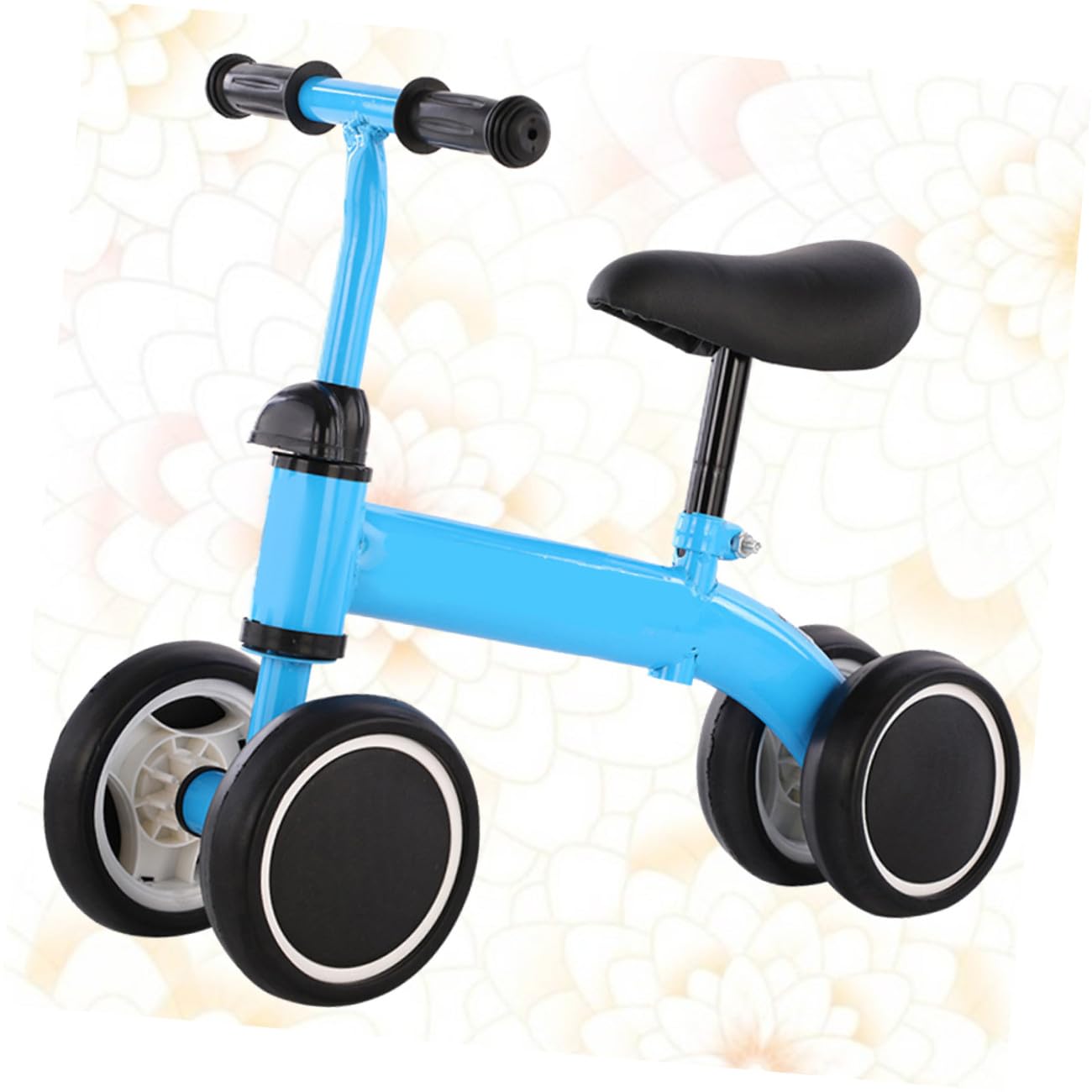 Draisienne 4 Roues en Acier au Carbone et Eva pour Garçon et Filles