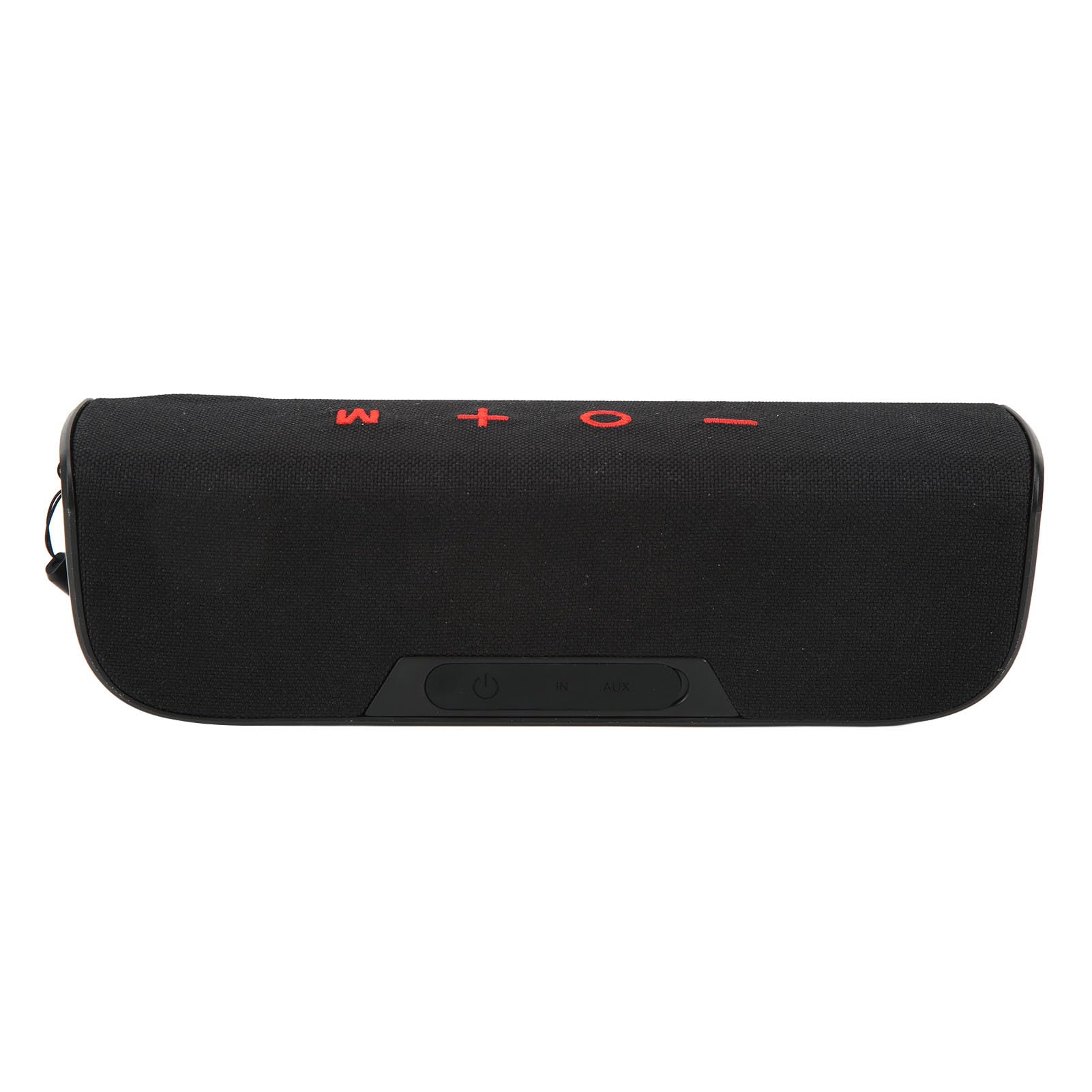 Acouto Altavoz Inalámbrico 10W IPX5 Impermeable FM AUX 3000mAh Micrófono Incorporado Altavoz Portátil para Acampar Al Aire Hogar Negro Rojo Seguro Confiable Que Utiliza Este IPX5 a Multi (Negro Rojo)
