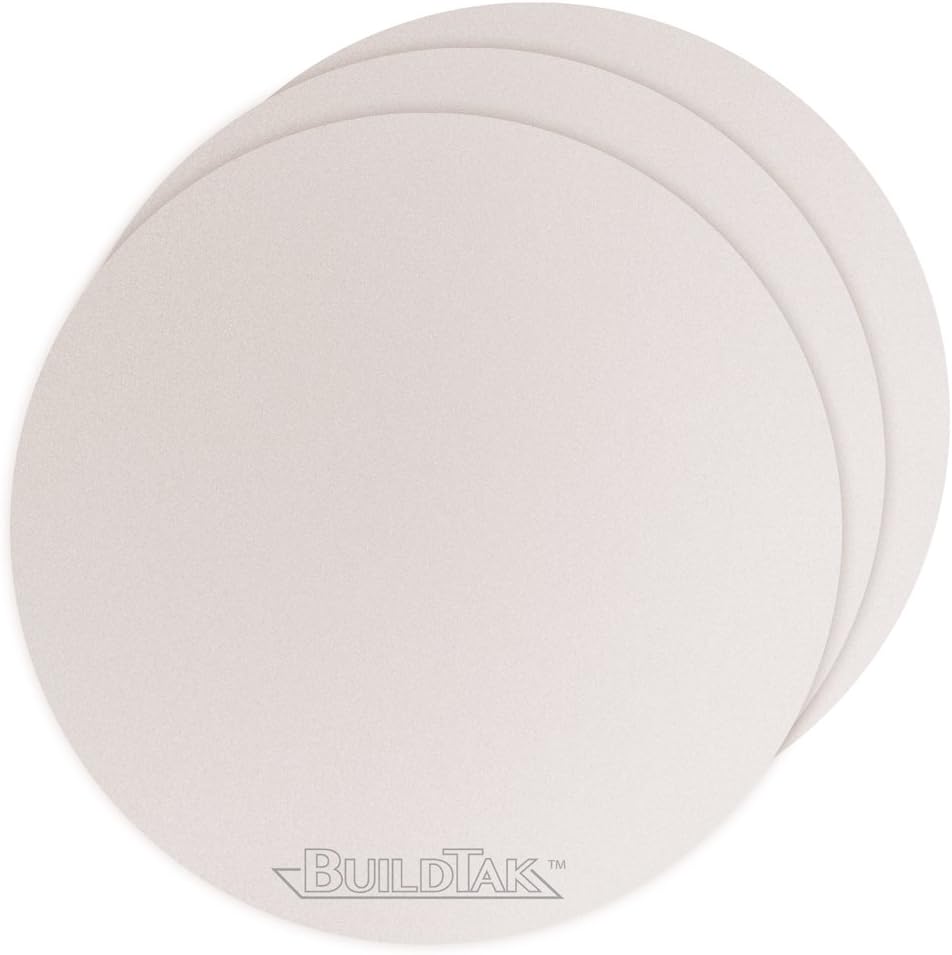 BuildTakBT65DIAWT-3PK Sheet, 6.5" Diameter, White