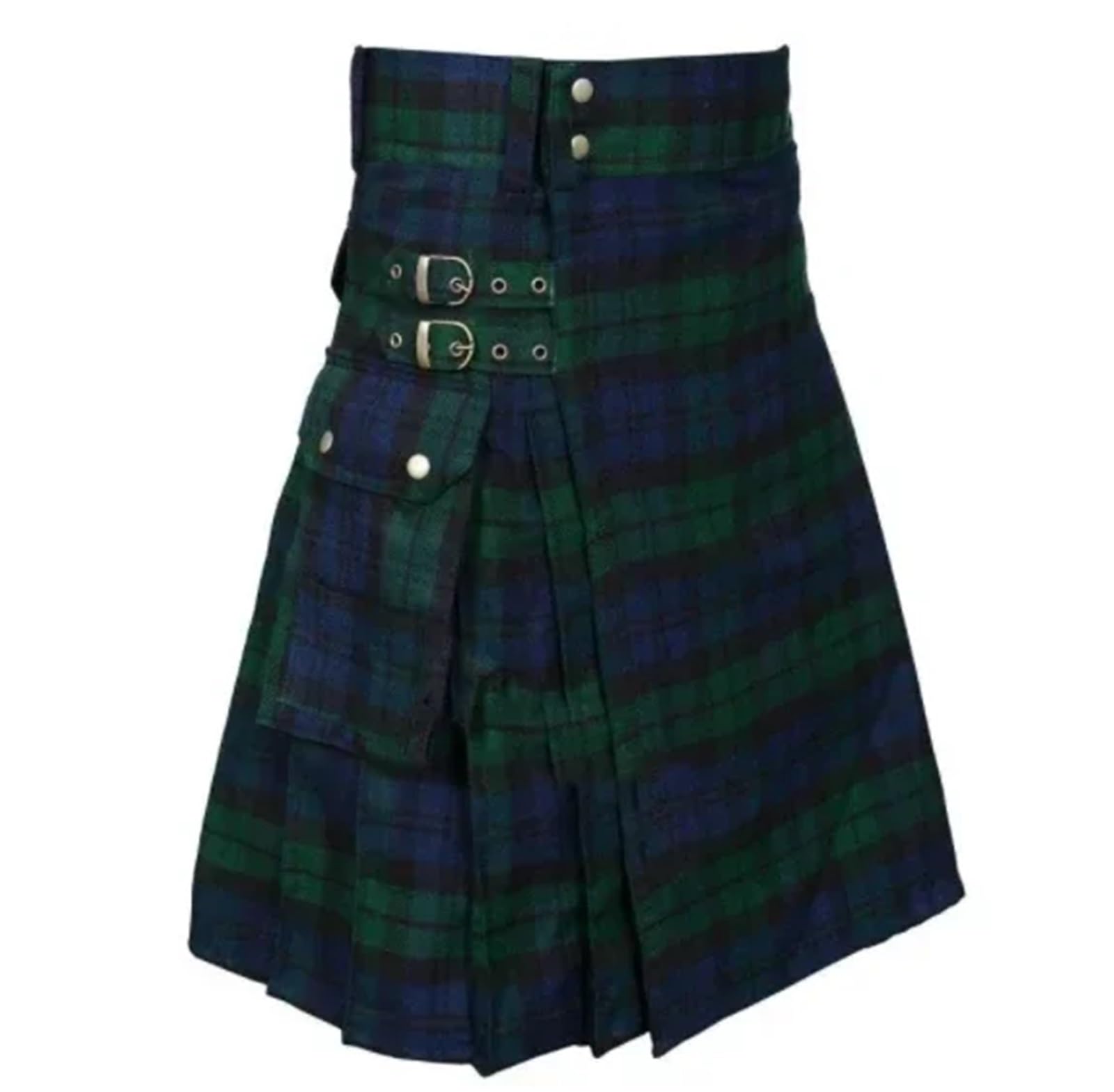 AMEEDA Lightweight Kilt Kilt For Men Traditional Highland Tartan Utility Scottish Mens(Color 6,4XL)