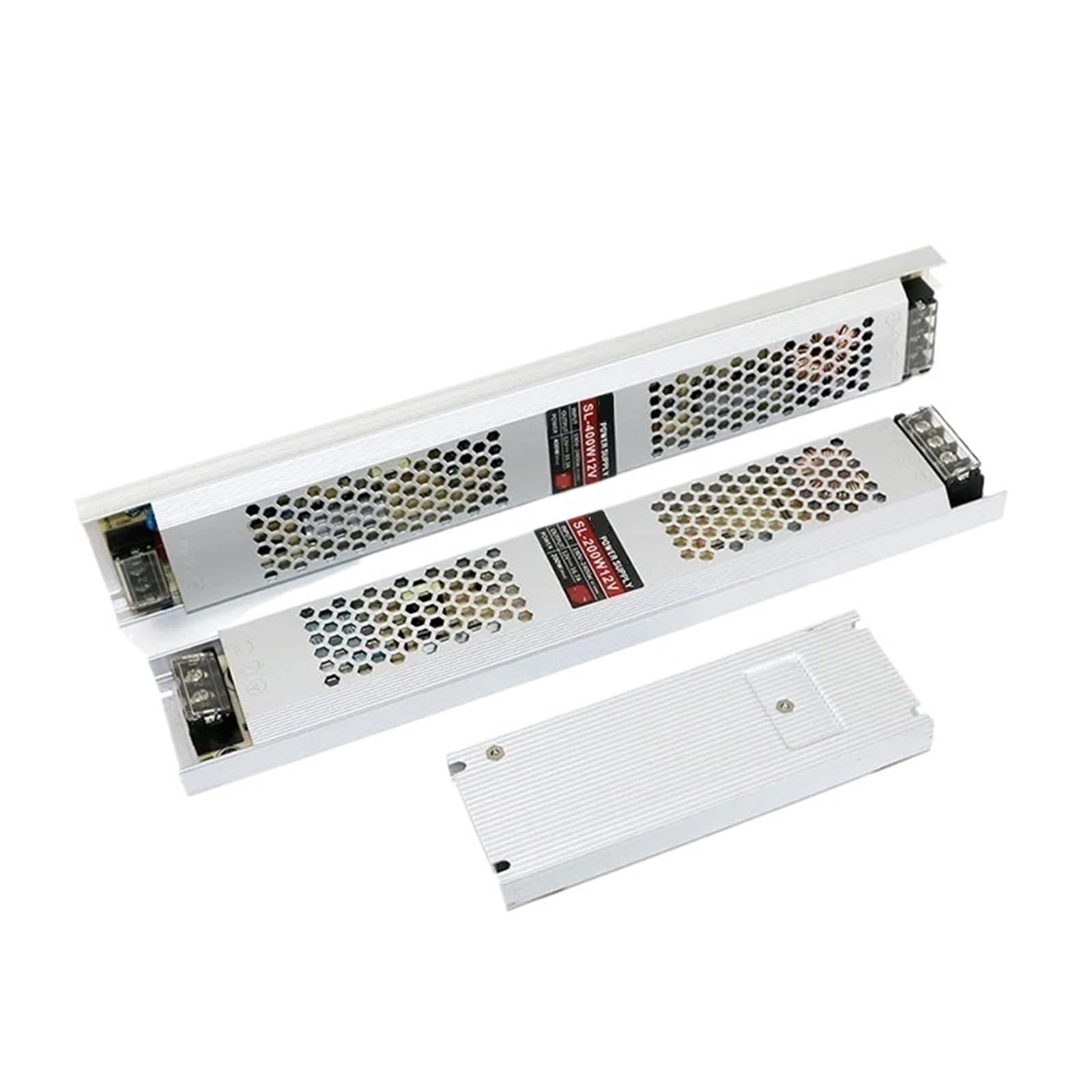 Driver ultra sottile for strisce LED DC 12V / 24V Alimentatore a tensione costante 60W 100W 150W 200W 300W 400W Trasformatore di illuminazione Alta Affidabilità(60W,24 V)