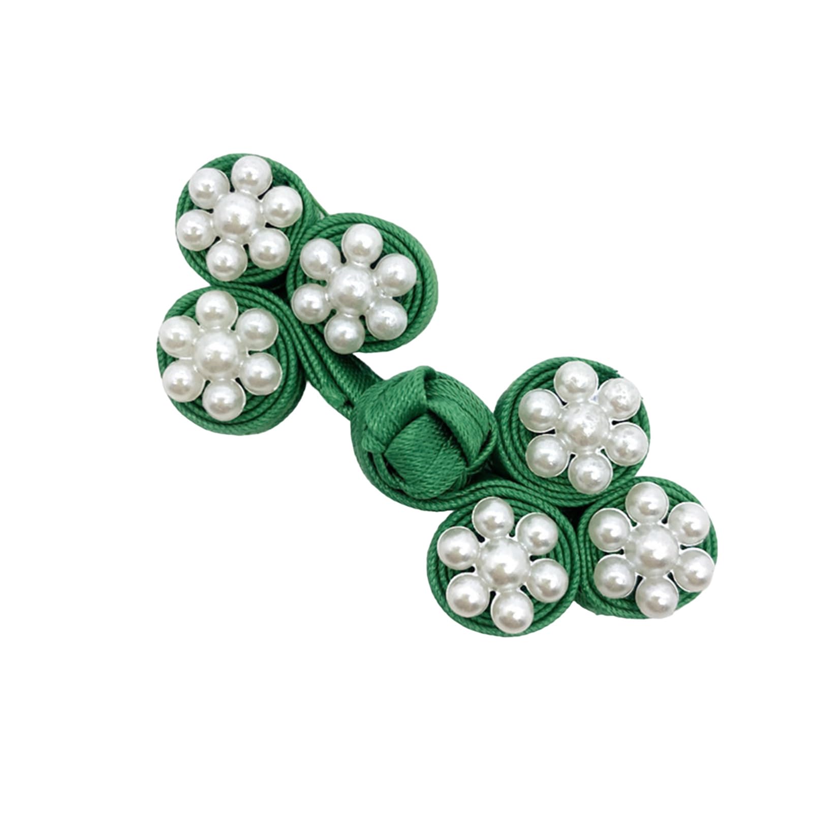 NEWFT Chinese Knots Frog Buttons Cheongsam Closures Sewings Fasteners Suit Buttons Beaded Chinese Beaded Closures Cheongsam Knots Frog Button