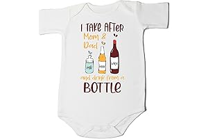 Wine Beer Milk Bottle Onesie