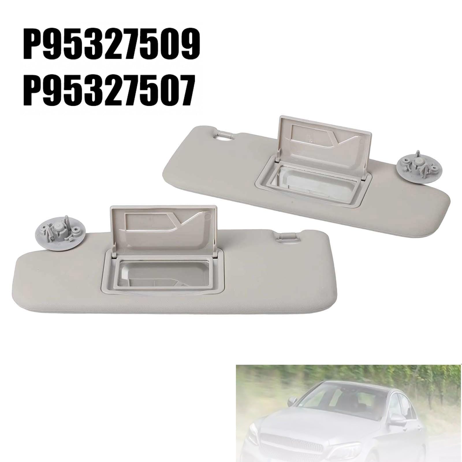 Coppia di alette parasole conducente e passeggero per Chevrolet Sonic 2012-2020 Spark 2013-2016 OEM P95327509 P95327507
