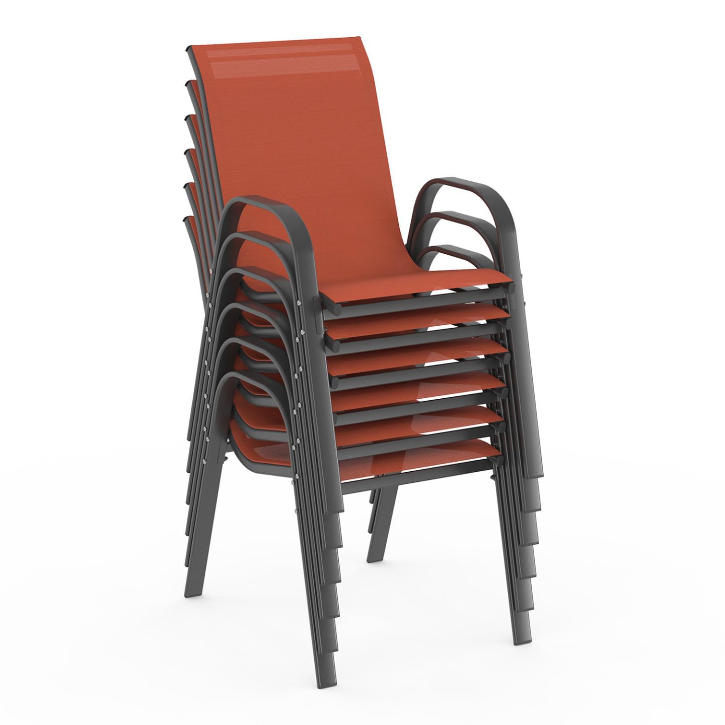 IDMarket - Salon de Jardin Madrid Table 240 cm et 10 chaises empilables