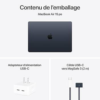 Apple 2025 MacBook Air 15-inch Laptop with M4 chip: Built for