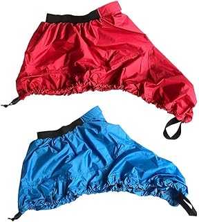 SM SunniMix 2 Pack Universal Kayak Spray Skirt Replacement Cover for Men Women Kayaking, Canoeing, Boating, Marine Deck Ac...