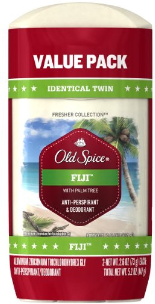 Old Spice Fresher Collection Anti-Perspirant Deodorant Fiji 2 6 oz 2 ea Pack of 4