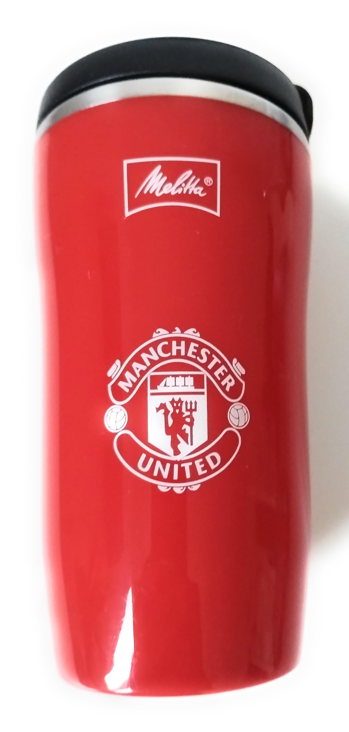 Manchester United Melitta Thermal Leakproof Travel Mug 250ml Red