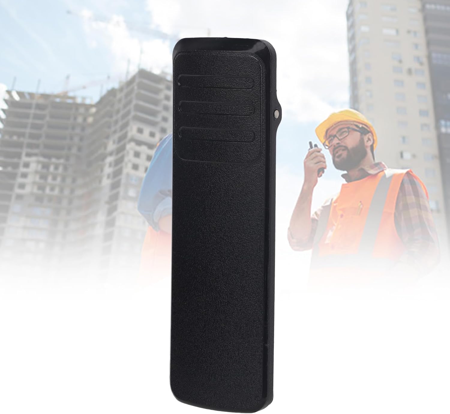 4pcs Radio Belt Clip for Hytera Portable Two Way Talk Radio Belt Clip Replacement, Black Professional Radio Waist Clip Radio Accessories