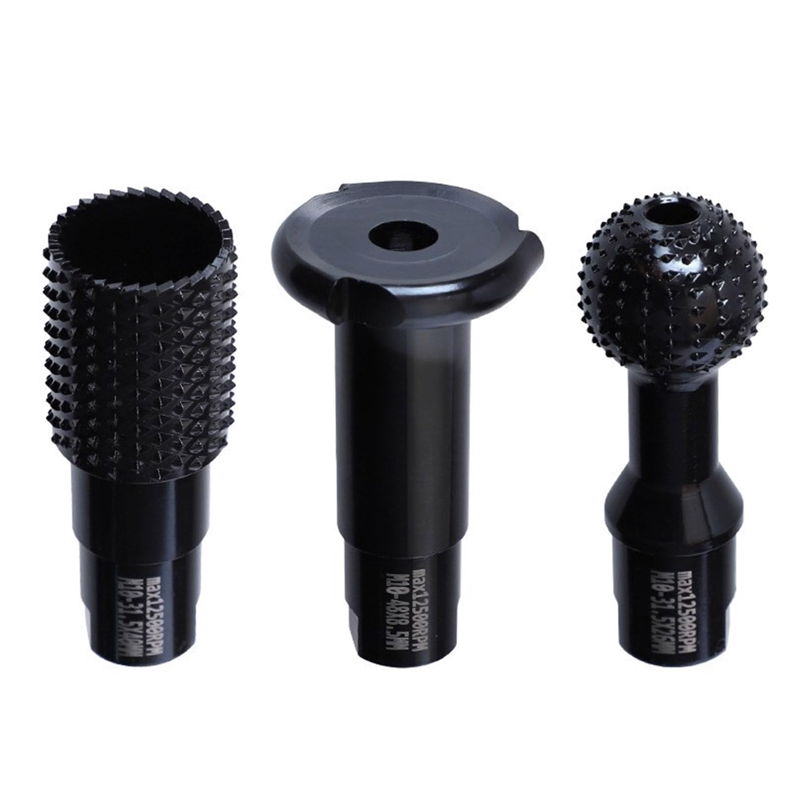 3 piezas carpintería lima giratoria tallado metal lima de escofina rotativa broca carpintería herramienta de corte lima giratoria carpintería taller