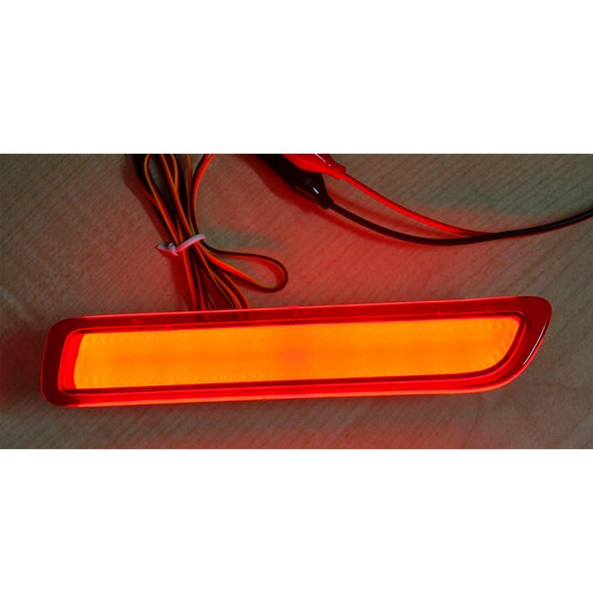 Spedy Rear Bumper Reflector DRL LED Tail Lights Maruti Suzuki Ertiga speboone89