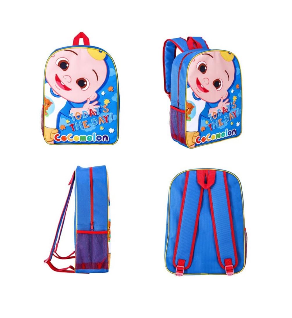 Tdl Boys Multi Children's Character Backpack Kids X-Large School Travel Bag 41Cm X 30Cm