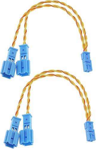 2 conectores de arnés de cableado para altavoz compatible con BMW X1/X3/X5 F10/F18/F30/F20/E60/E90/E70