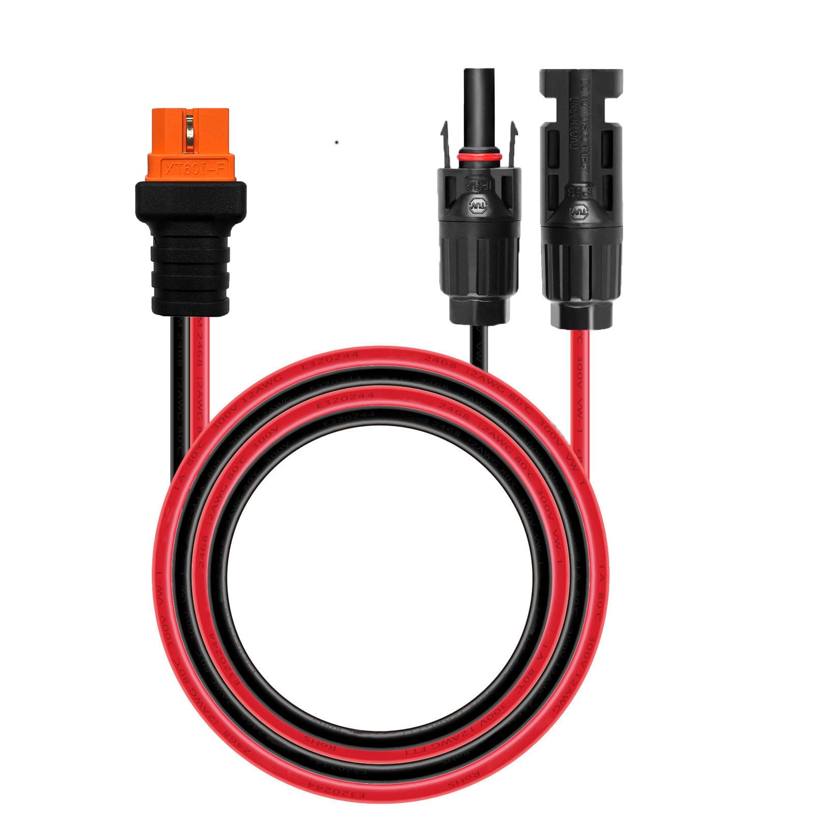 Amazon.co.jp: ZkeeShop ソーラーからXT60iケーブル 10AWG XT60i 延長