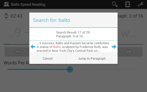 Balto Speed Reading