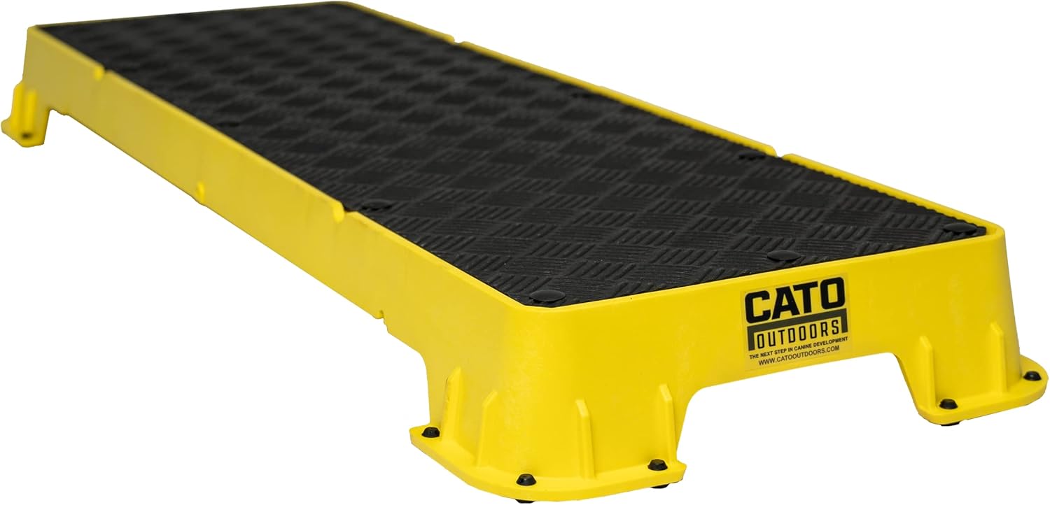 Cato Board XL Dog Platform (Yellow, Without Tilt Stand
