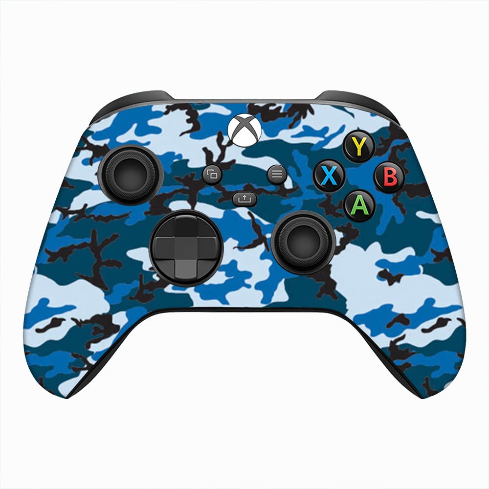 GADGETSWRAP Premium Material Skin Sticker Decal Compatible with Xbox X Controller - Blue Camo (B0B1HGTNN8) Amazon Price History, Amazon Price Tracker