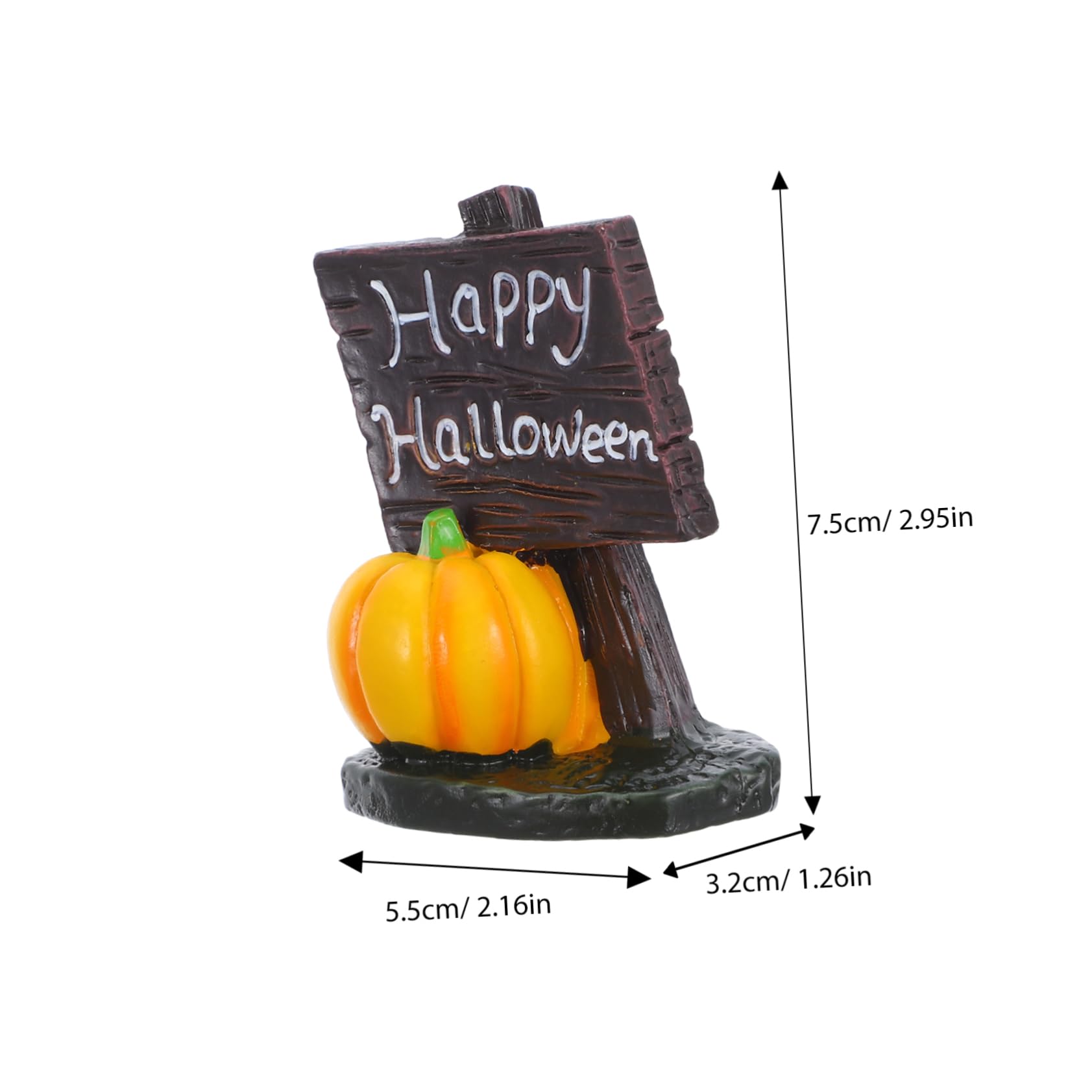 5 sztuk miniaturowych figurek na Halloween, do majsterkowania, miniaturowe figurki na Halloween, do dekoracji na imprezę, małe figurki do mini dekoracji domu