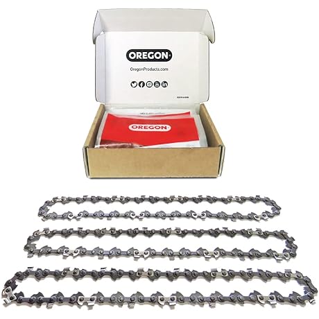 S56x3 3-Pack AdvanceCut Chainsaw Chains for 16-Inch Bar – Low-Kickback, Fits Husqvarna, Echo, Poulan, Wen