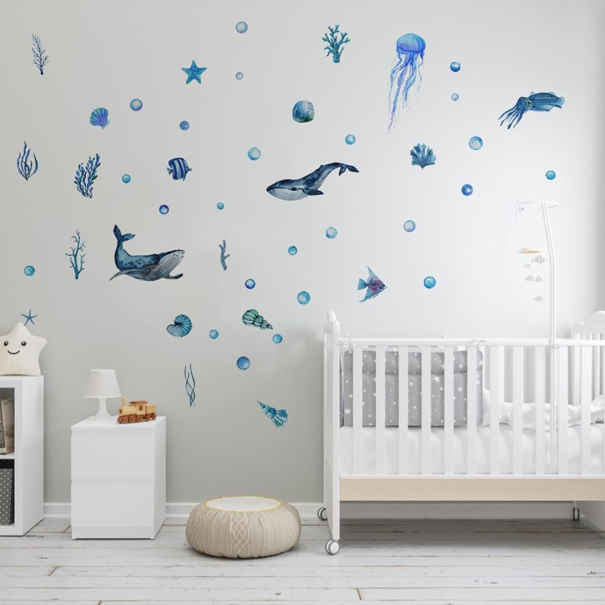 Glow in The Dark Fish Wall Stickers - Image 3