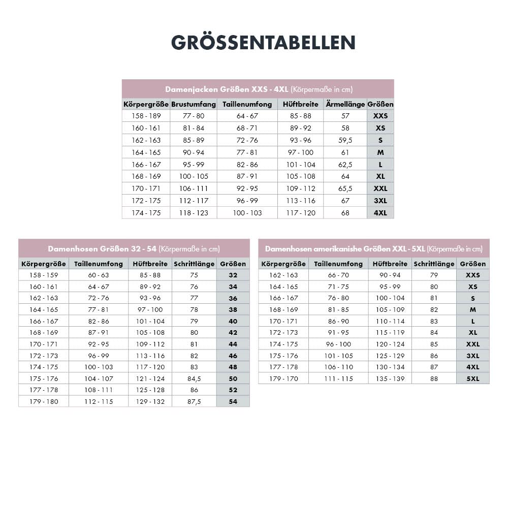 WÜRTH MODYF Arbeitslatzhose Stretch X - professionelle Arbeitshose für Damen - in den Größen 34-54 in verschiedenen Farben