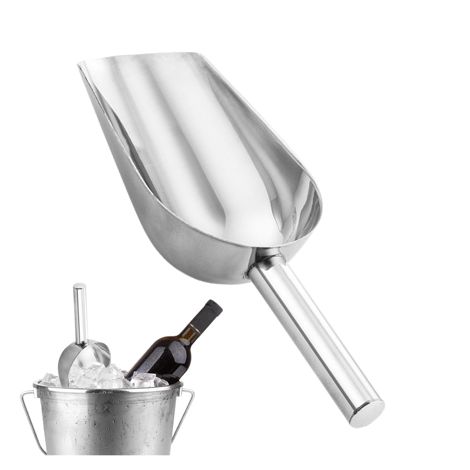 Cuillère à glace en métal for congélateur, 6 pièces Pour Cuisines, Buffets
