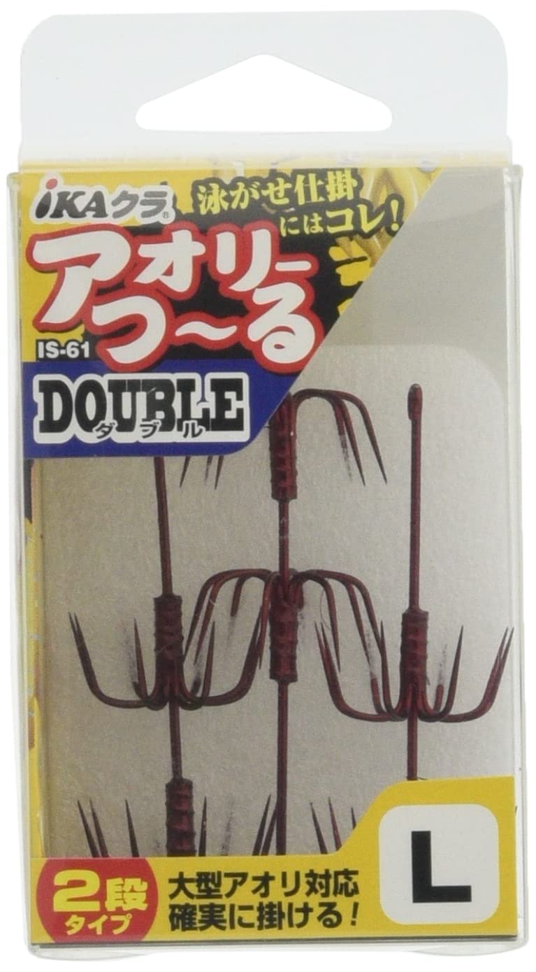 Katsuichi IS-61 L Double Aori Tsuru Hook