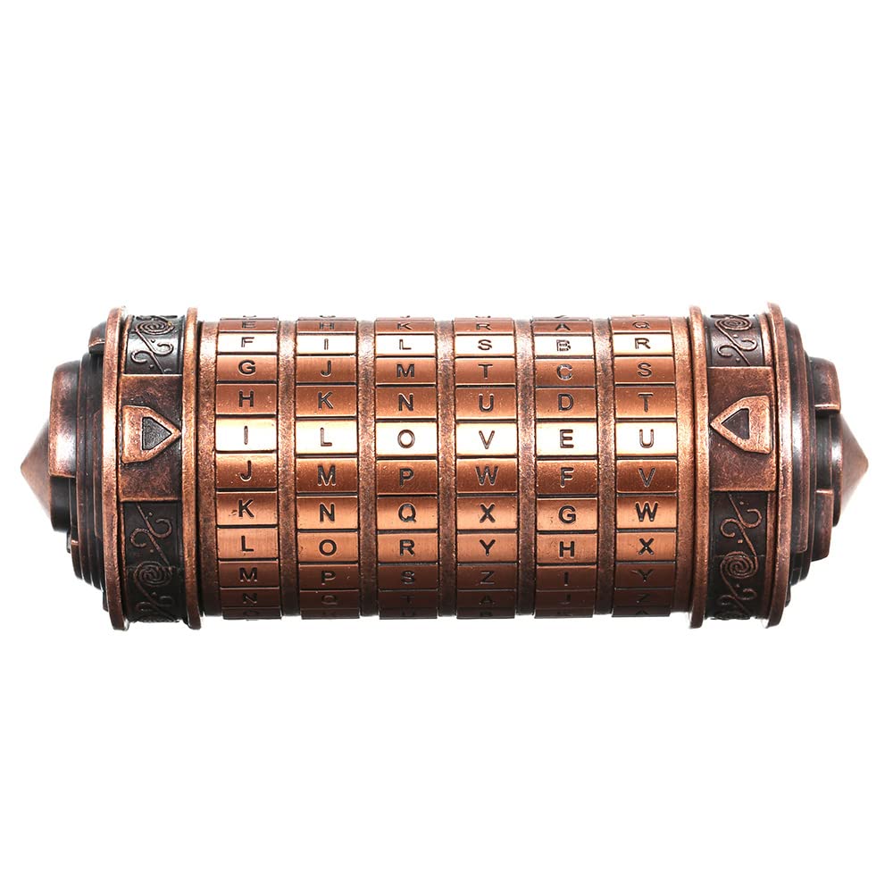 Código de metal Cryptex contraseña de juguete para boda, novio misterioso novia