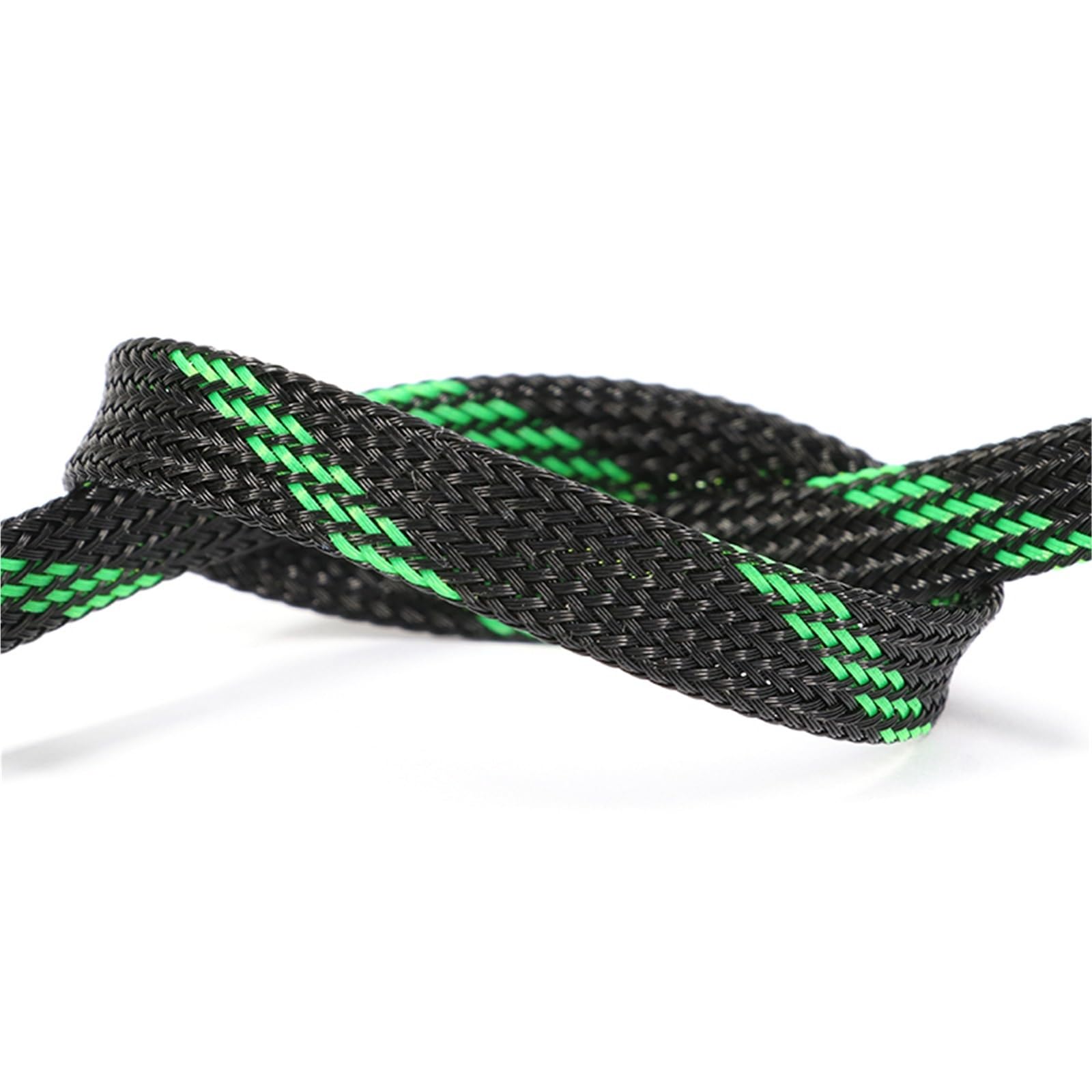 Organizador Cables 1~50M Expandable Cable Sleeve Dia 2/4/6/8/10/12/16mm Tight Braided Insulated Line Protection Wire Wrap Sheath para Cables Organizador