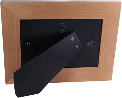 Miniatura 4 de CustomGiftsNow Best Friends Forever - Marco de madera de aliso natural grabado, marco de madera para colgar (4 x 6 pulgadas, vertical)