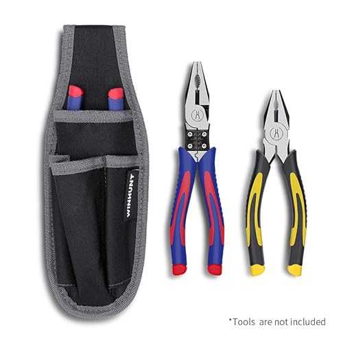 WINHUNT Tool Belt Pouch, Small Tool Holder, Secateurs Holster Screwdriver Holder Gardening Tools for Garden Pruning Pliers (10x4x27cm, 4 Pockets) 4 WINHUNT Tool Belt Pouch, Small Tool Holder, Secateurs Holster Screwdriver Holder Gardening Tools for Garden Pruning Pliers (10x4x27cm, 4 Pockets) - Image 4