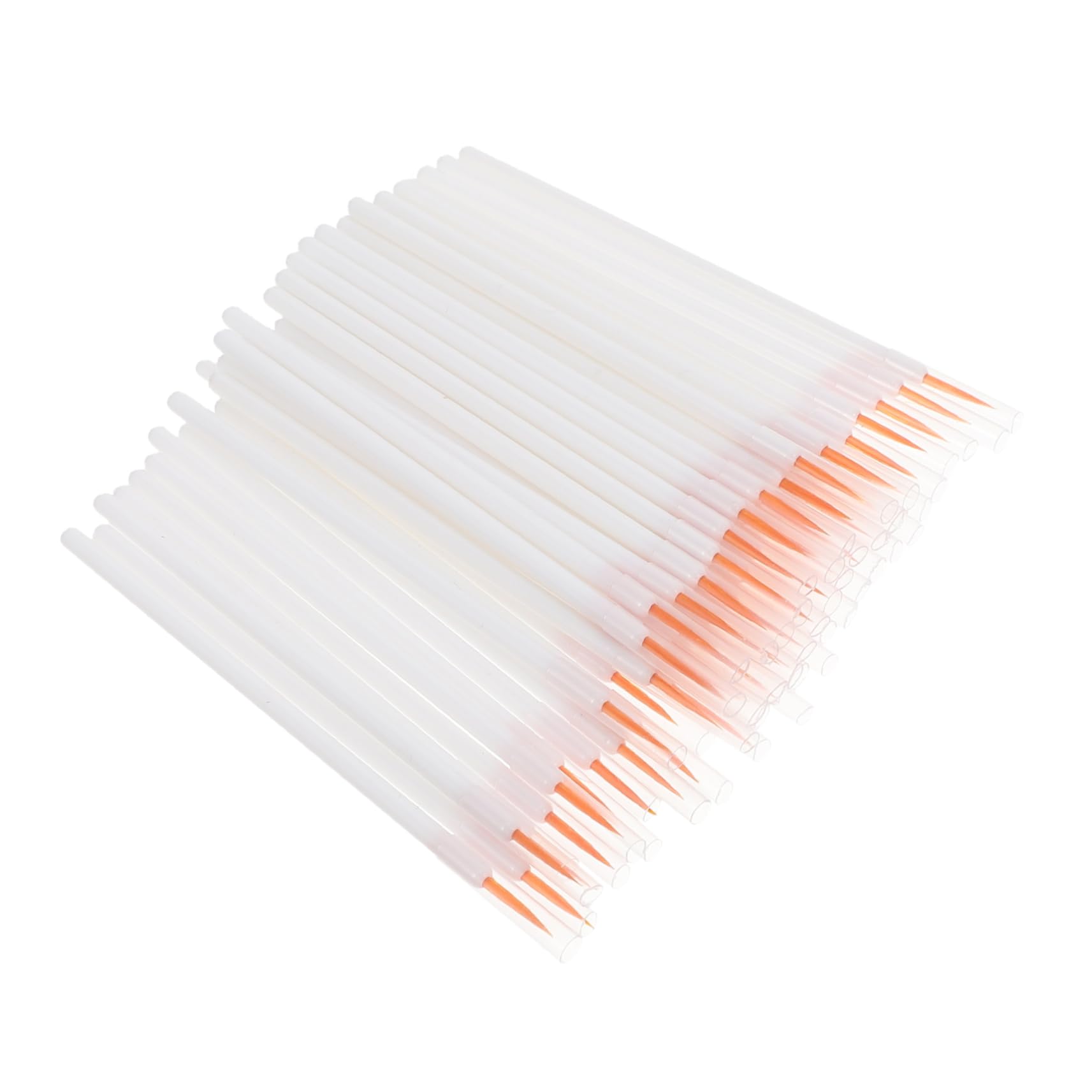 FOMIYES Makeup Eyeliner Brush 100pcs Disposable Mini Brushes for Women's Beauty Tool Firm Tips for Accurate Lines