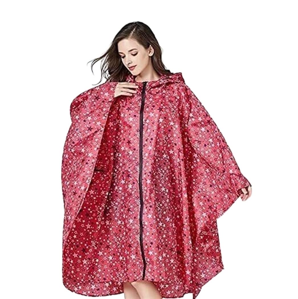 未使用★ REVERSIBLE BOA PONCHO COAT Borogo 2 Pack Rain Ponchos for Adults Reusable - Raincoats