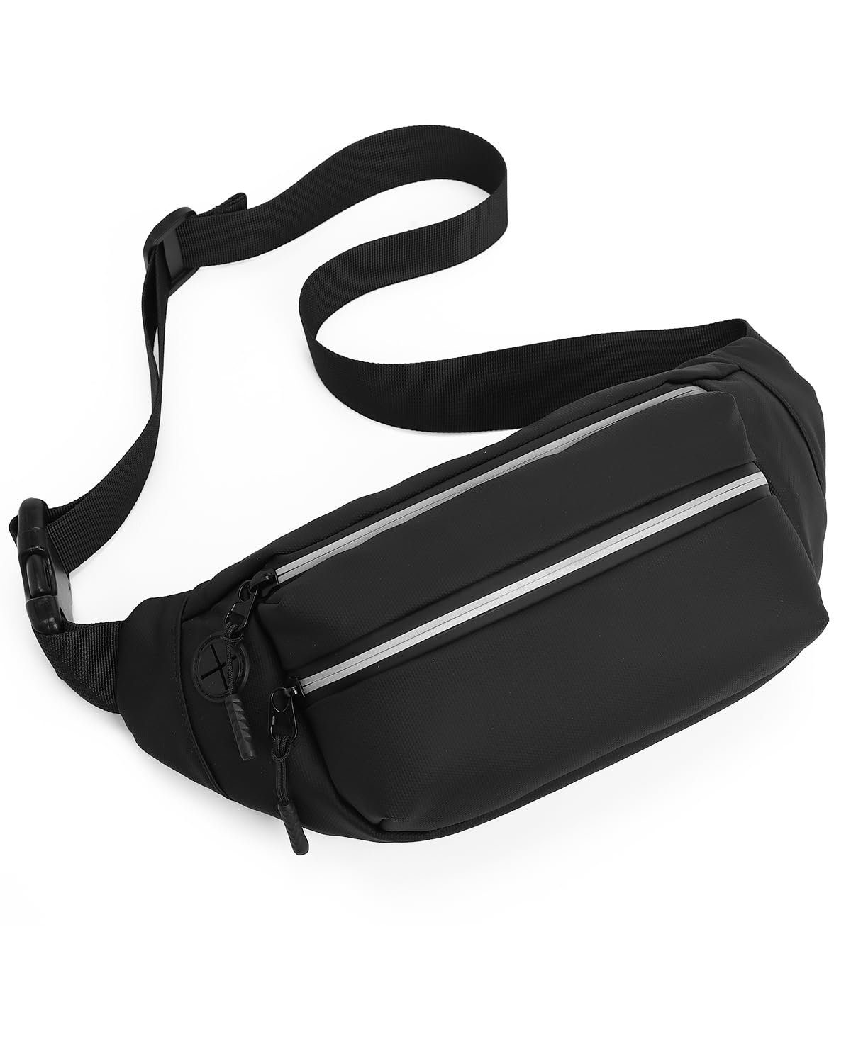 View 1 of Crossbody Mini Bags for Men, Crossbody Bag Fanny Pack Belt Bag with Adjustable Strap for Running Outdoors Workout Travel Hiking Cycling, Christmas/Thanksgiving Gift for Men