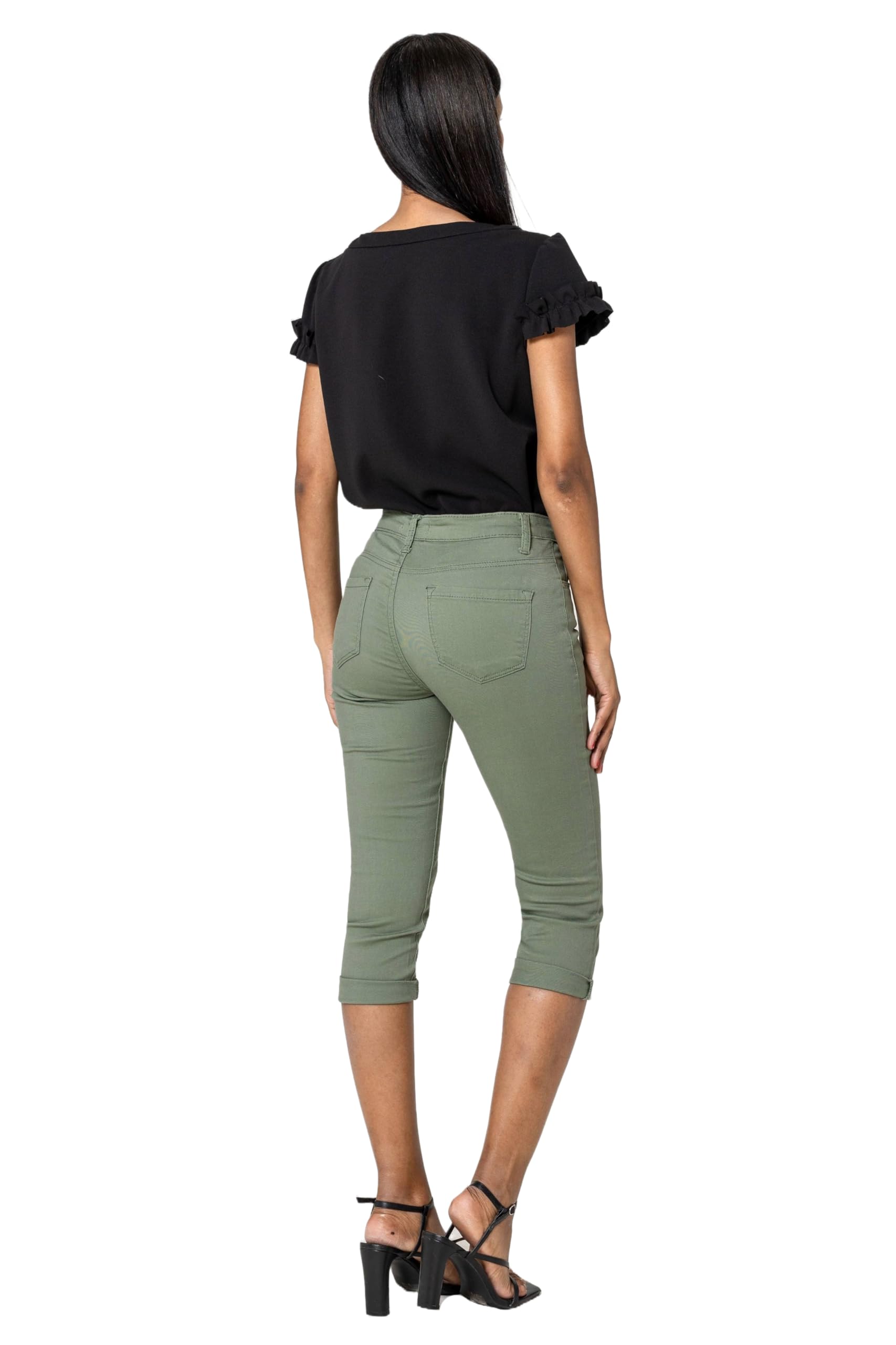 Nina Carter P230 - Pantalones vaqueros para mujer, corte ajustado, cintura alta, pantalones vaqueros de verano