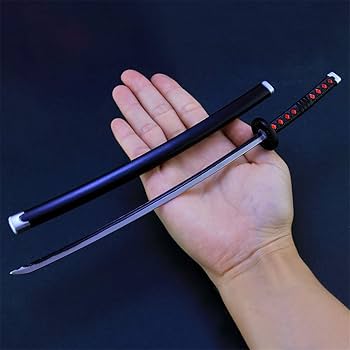 Amazon.co.jp: Wanqian 鬼滅 炭治郎 ペーパーナイフ ミニ日輪刀 合金製