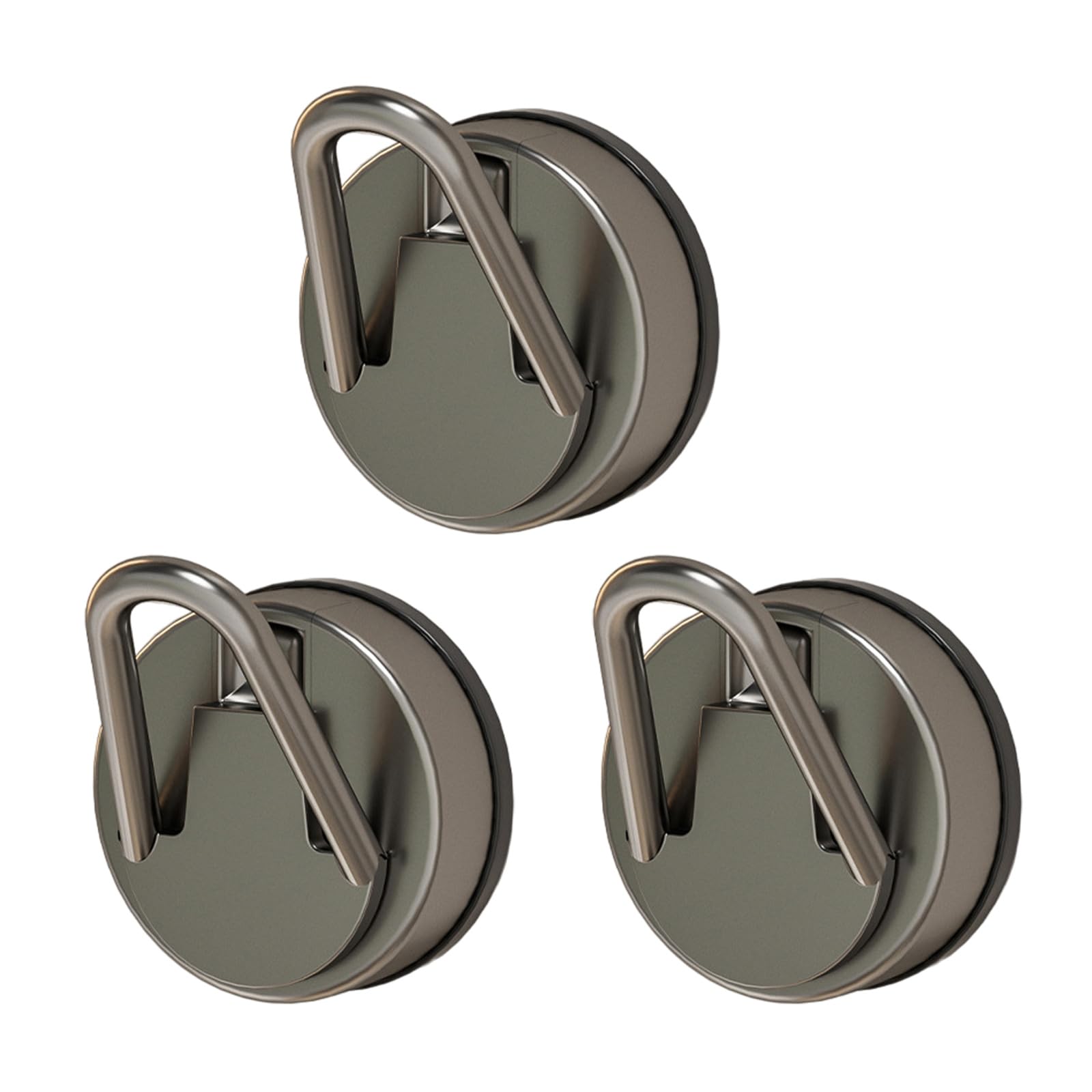 Multipurpose Suction Cup Hook Clip 3 Packs Clear Designs and Sturdy Holders for Domestic Use Household Accessory Wall Friendly Hook