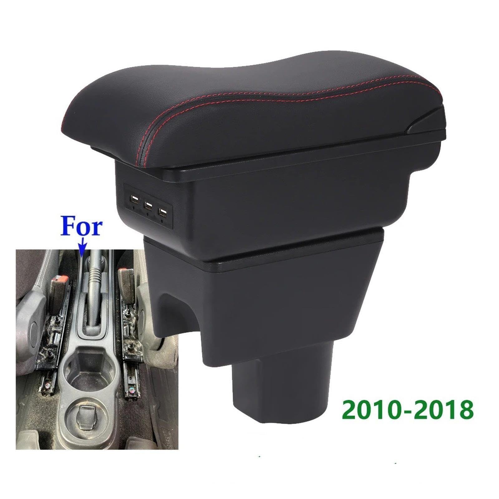 Para Duster Para Dacia Para Oroc Caja Almacenamiento Reposabrazos Coche