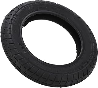Vbestlife 10 Inch Replacement Outer Tire,10x2.0 Explosion-Proof Inflatable Outer Tire Compatible with M365 Electric Scooter(Black)
