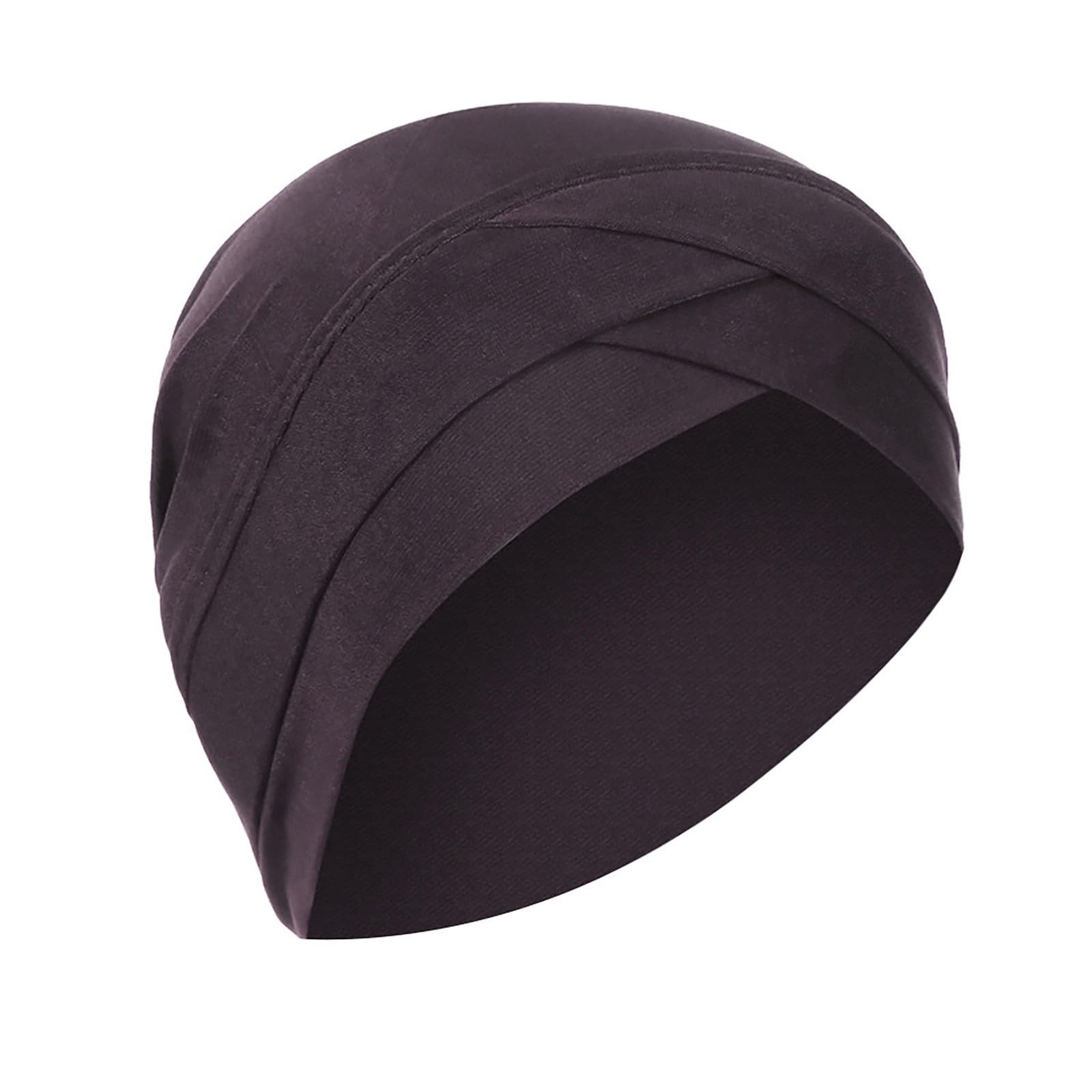 Women Wrap Turban Hat Turban Muslim Scarf Women Solid Cap Ruffle Wrap Baseball Caps Baseball Apparel