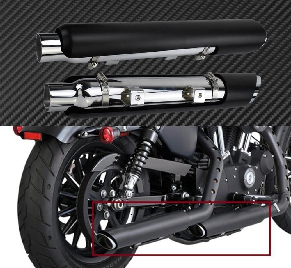 eindpijpen Do Harley Sportster Superlow XL Iron