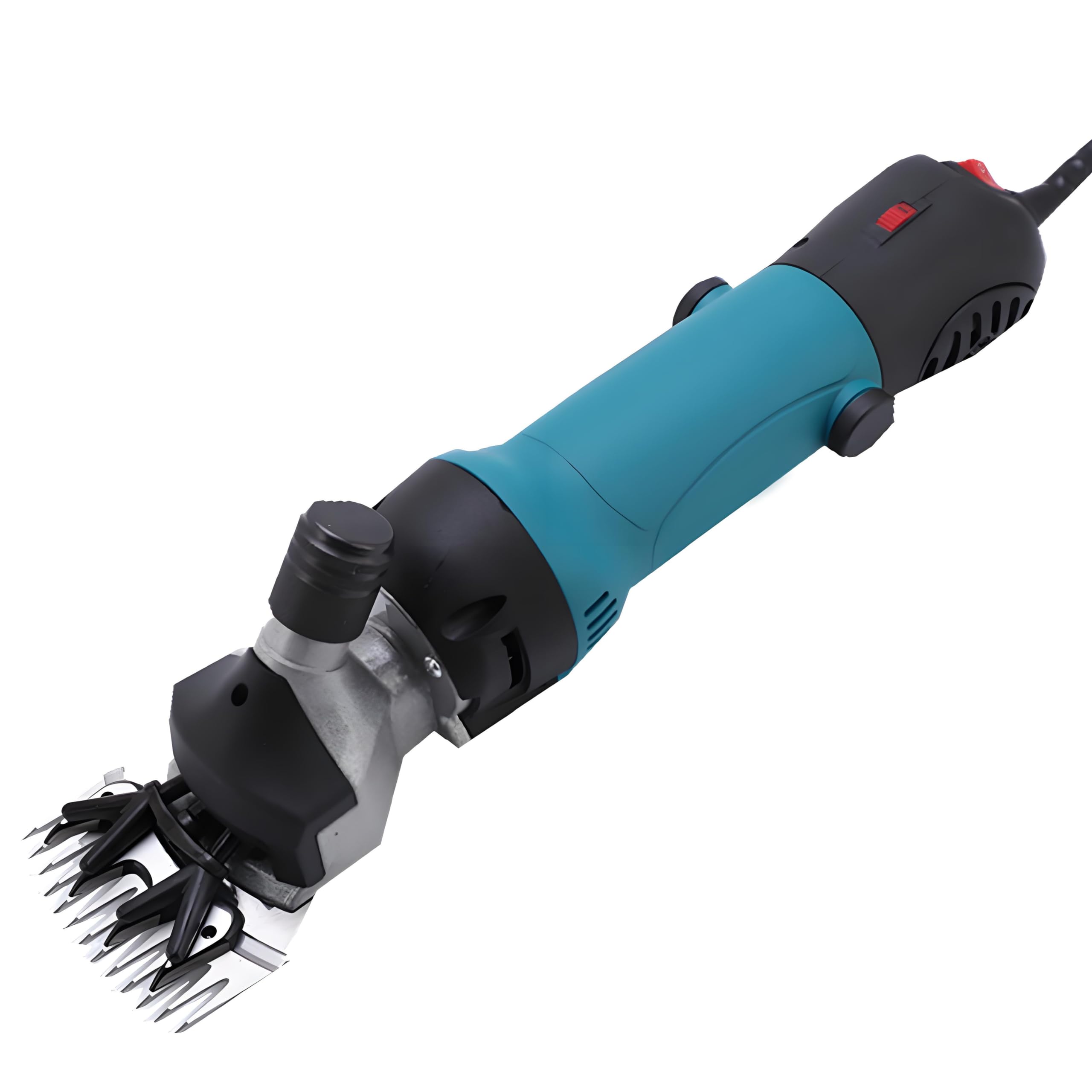 KRYANFEN Professional Electric Sheep Shears and Sheep Shearing Clippers with 690W 2400RPM Motor 6 Adjustable Speeds for Farm Livestock Sheep Goats Llamas Alpacas Blue
