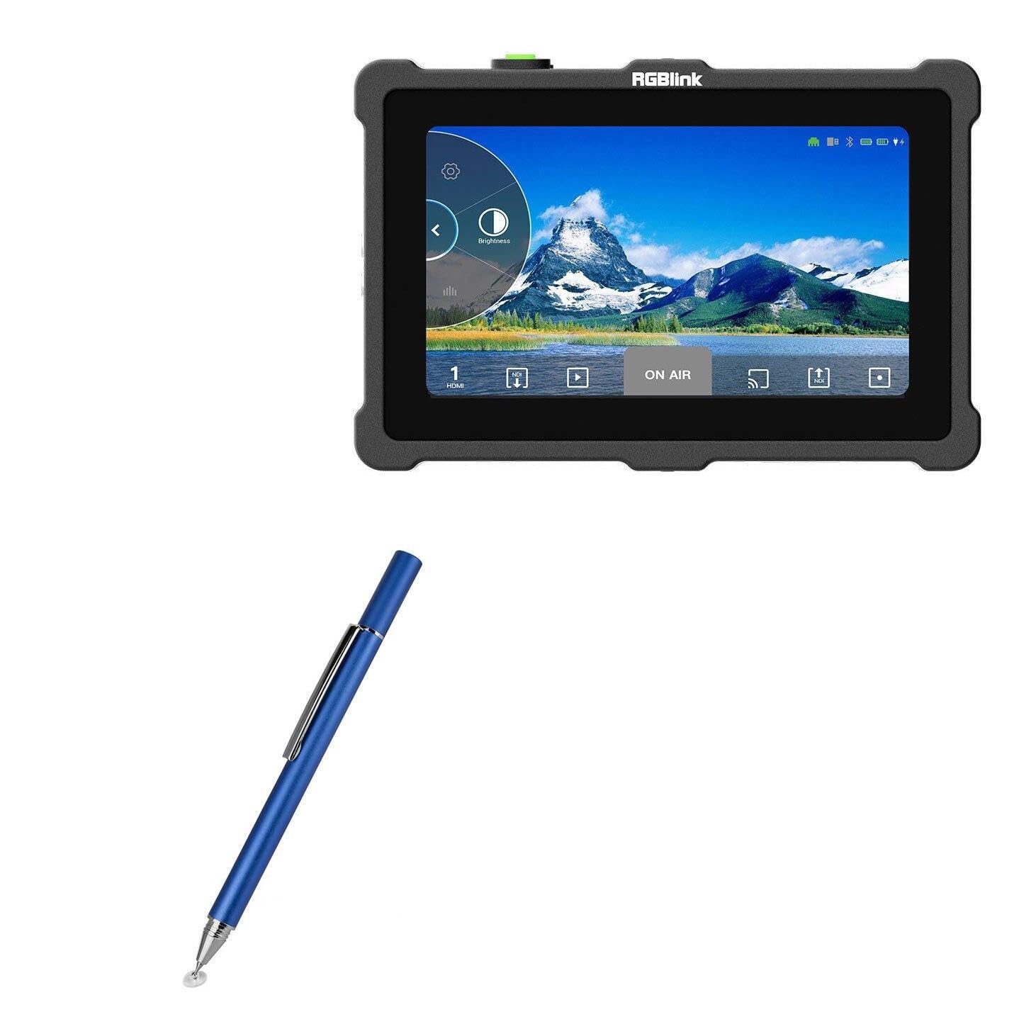 BoxWave Stylus Pen Compatible with RGBlink TAO 1Pro - FineTouch Capacitive Stylus, Super Precise Stylus Pen - Lunar Blue