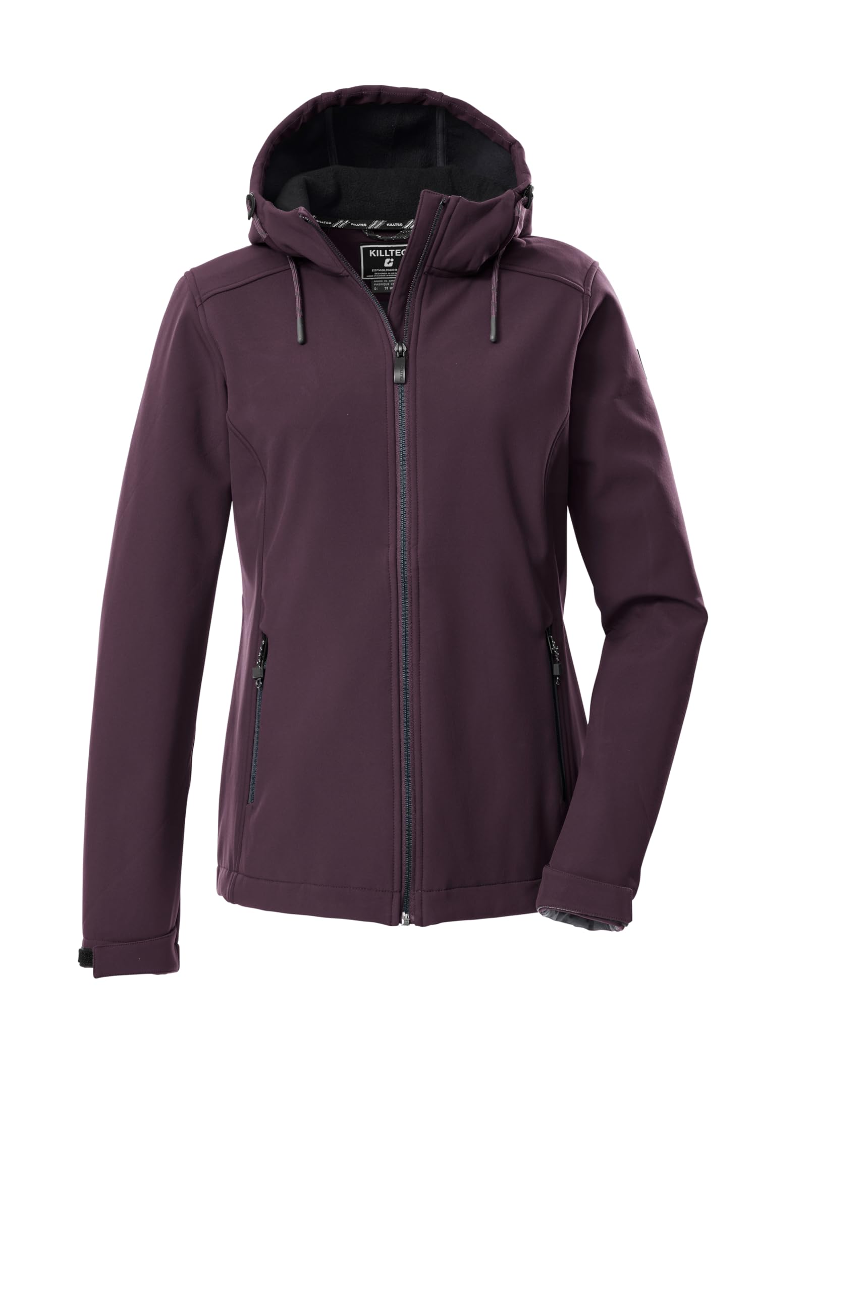 killtec Women's Softshell Outdoor Jacket with Zip-Off Hood