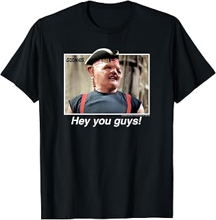 The Goonies Sloth Hey You Guys Quote T-Shirt