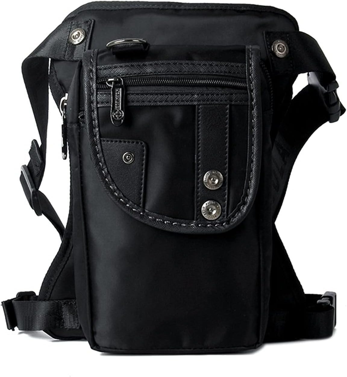 Outdoor-Beintasche, Oberschenkeltasche, Vintage-Nylon-Hüfttasche, lässige Herren-Beintasche, Gürteltasche, Ausrüstung, Oberschenkeltasche, Kofferraum, Hüfte oder Bauchtasche, Hüfttasche, Can