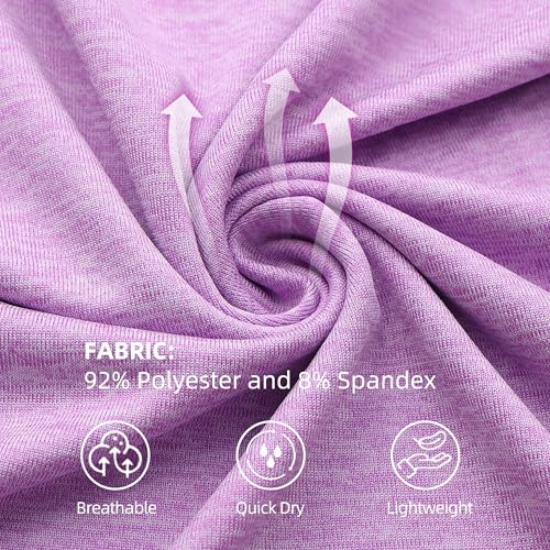 Girls/Kids/Teen Quick Dry Sport T Shirts Moisture Wicking Tee Shirts Athletic Tops（Age 5-18Y）2