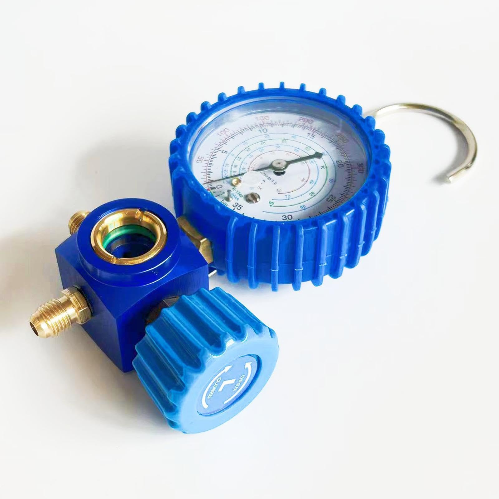 ClimaSet 3 en 1 R134a avec tuyau de charge et manomètre - Chemical Tiger
