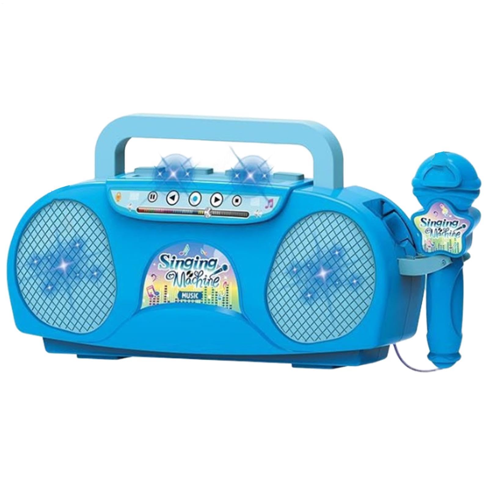 Micrófono y altavoz para niños en fiestas de cumpleaños con karaoke y música en casa 8